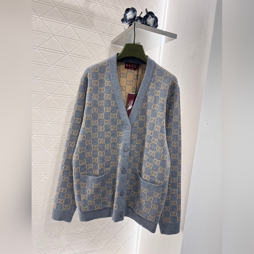 Gucci GG reversible cardigan sweater